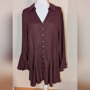 Torrid Rich Burgundy Top
